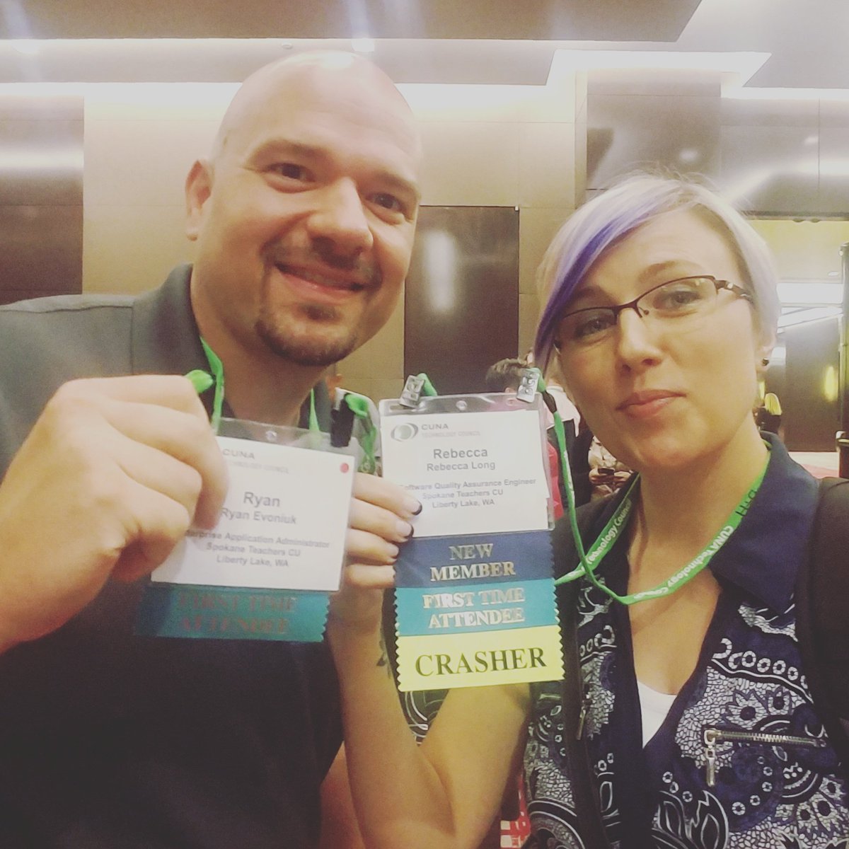 amaya30's tweet photo. Found a friend at CUNA Tech #crashtechopss16 -
https://t.co/ZIdEPUl1md https://t.co/aUmMefy5rY