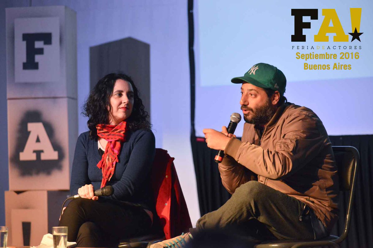 feriadeactores's tweet photo. Esto pasó en FA! 2016, Día 2: Entrevista abierta a @sanwino por @live4arts https://t.co/pq6lczGWUn