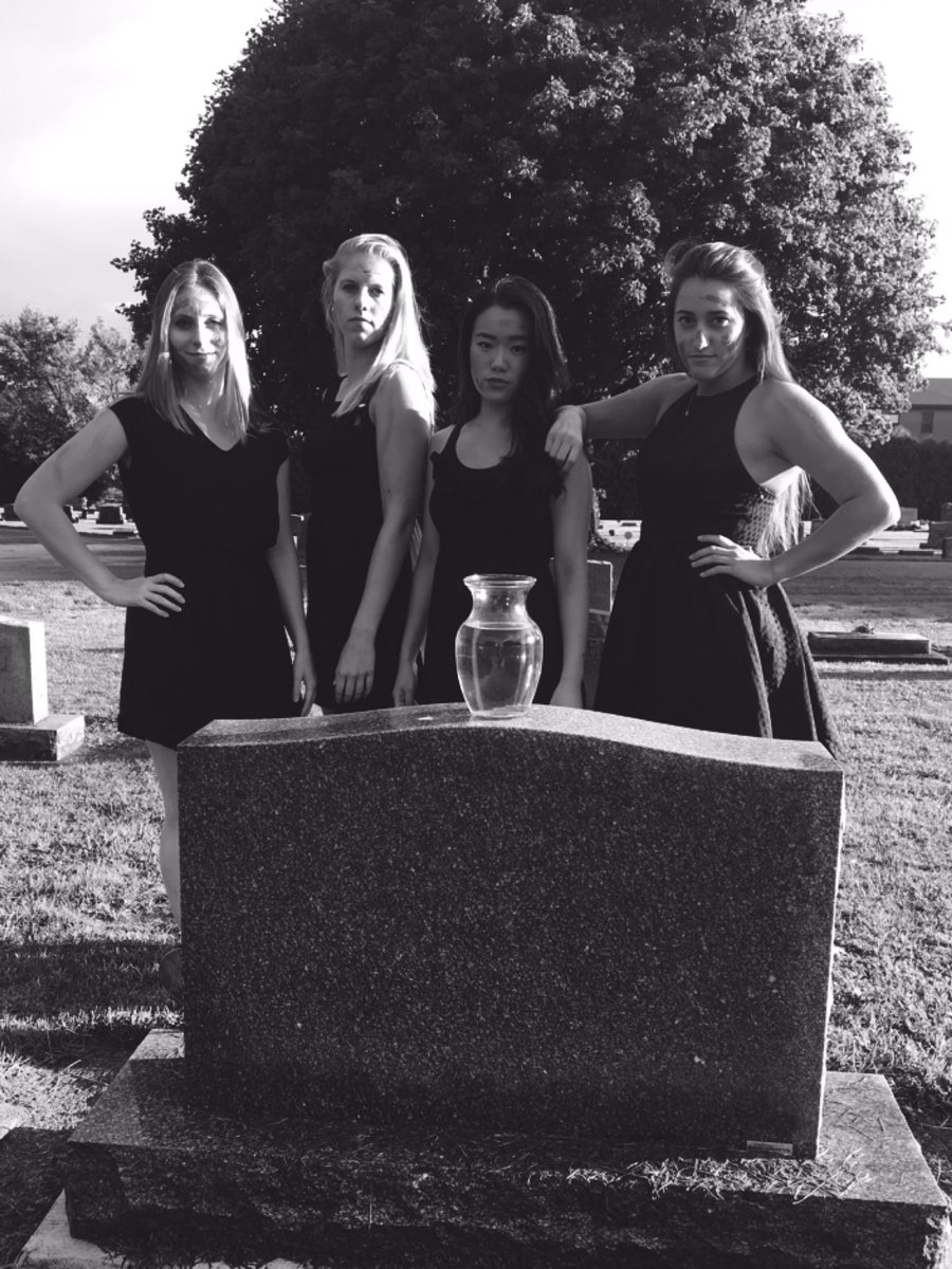 Jas_Michele11's tweet photo. "Two can keep a secret if one of them is dead"
#orgwars2016fishpic #deltapi16 https://t.co/oezPavFNdf