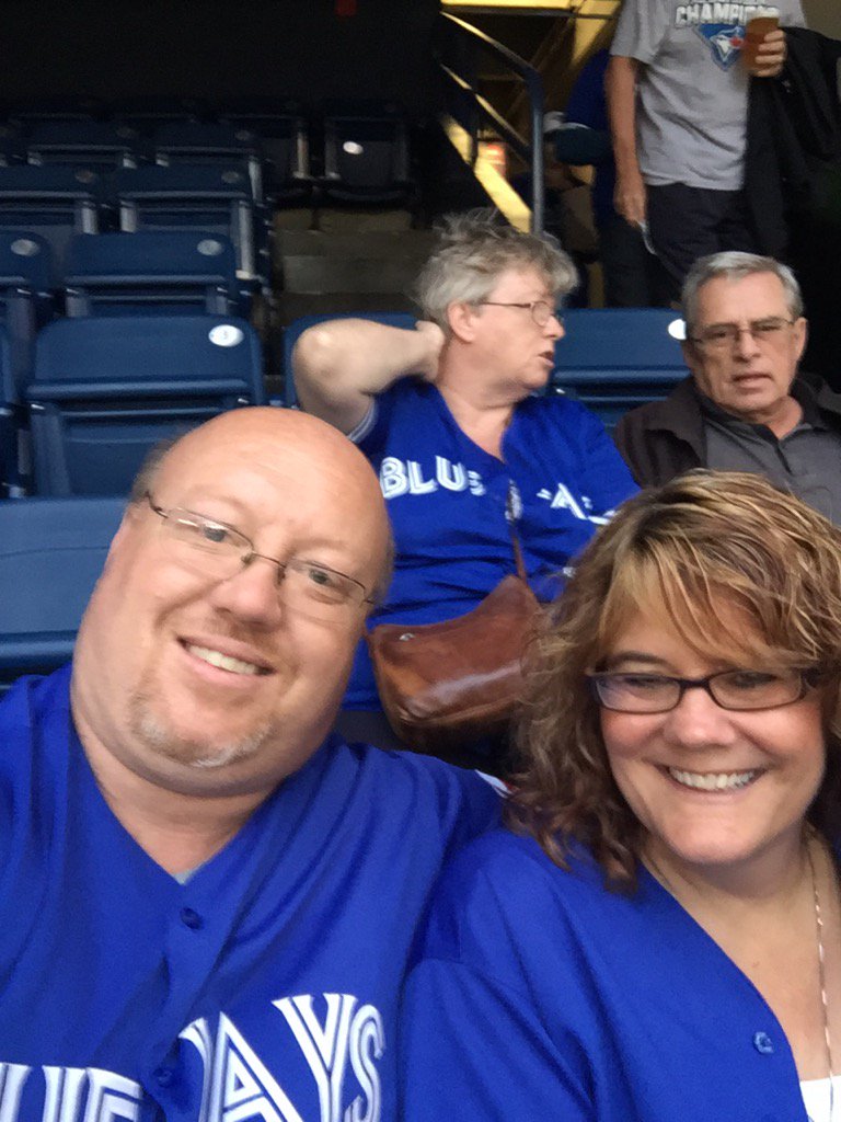 bringerofmusic's tweet photo. First Jays Game Together #OurMoment https://t.co/G7Z0LI6tgd