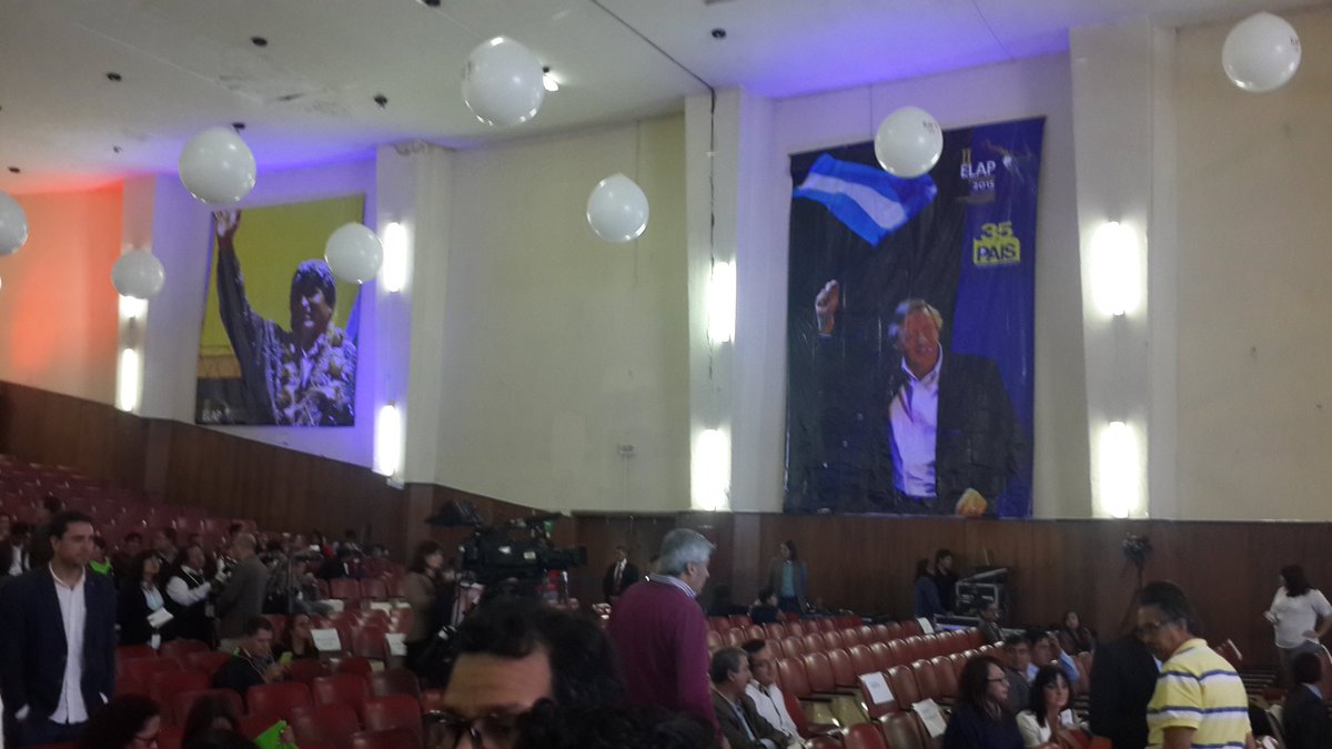 Inicio el 3er Encuentro Latinoamericano Progresista en Ecuador. Con presencia de más de 200 delegados internacionales #elap2016