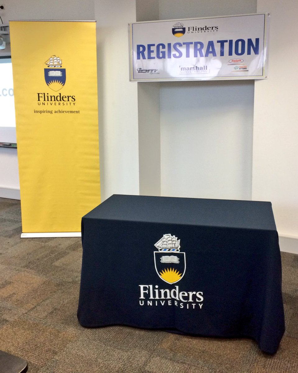 FlindersIpp's tweet photo. Morning preparation well underway for the first day of the #EDCT @ShapeResearch @SANFL @southadelaidefc https://t.co/0OCeRSAhe4