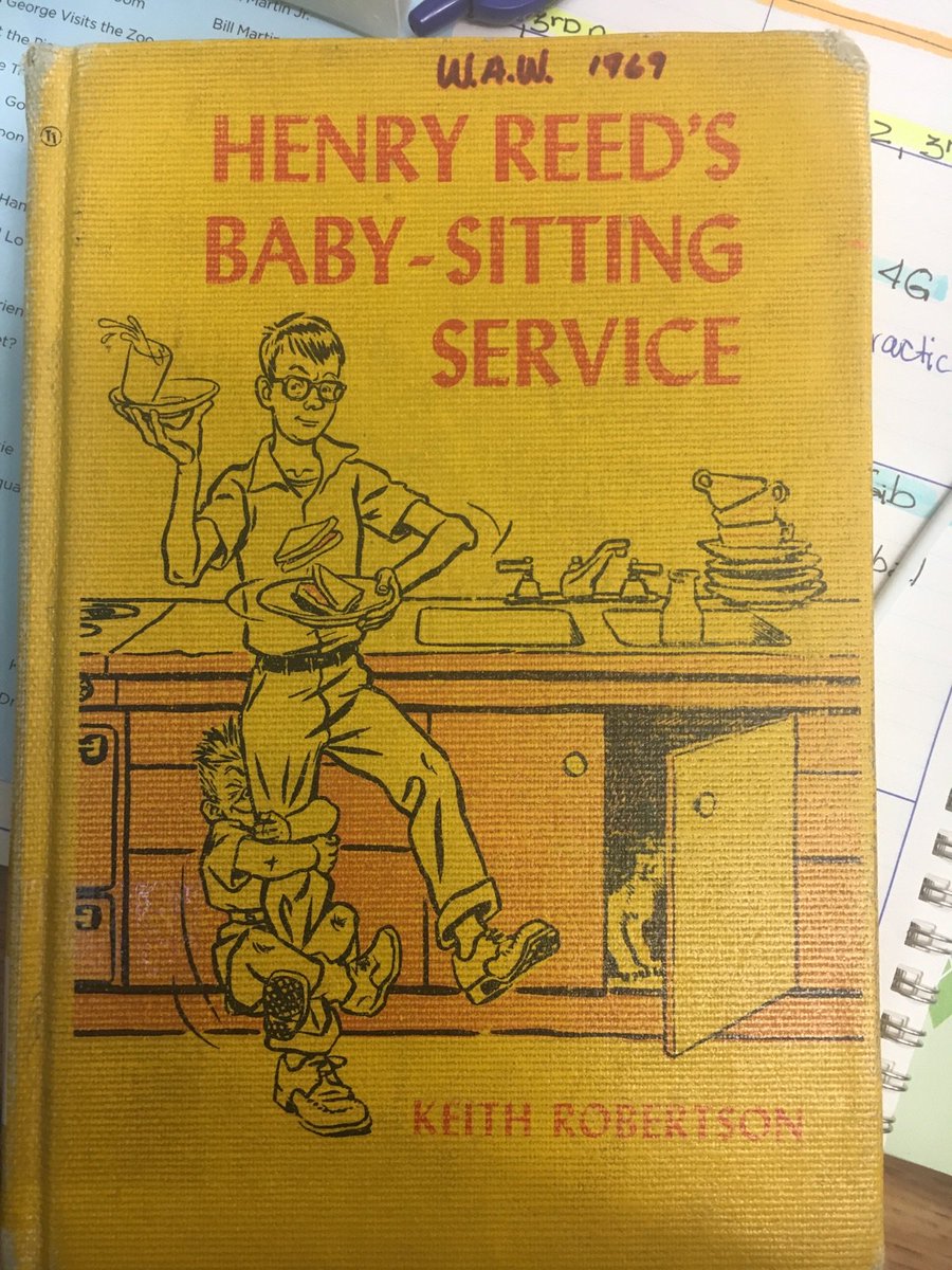 TR_Librarian's tweet photo. Found a 1969 W.A.W. treasure.  Look at what’s inside.  #throwbackthursday#383libs https://t.co/vRdtKtFfcS