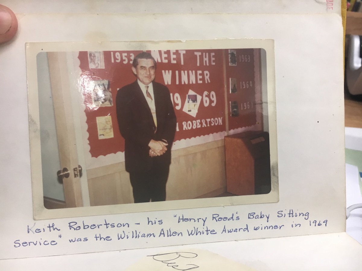 TR_Librarian's tweet photo. Found a 1969 W.A.W. treasure.  Look at what’s inside.  #throwbackthursday#383libs https://t.co/vRdtKtFfcS