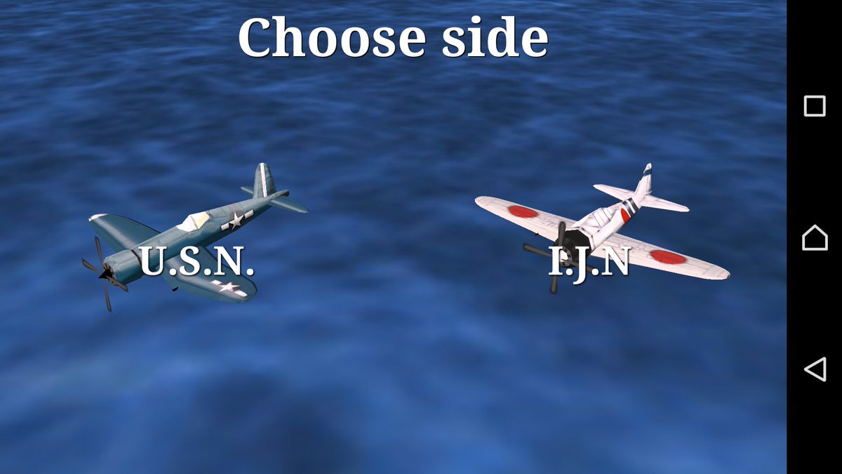 アプリレビュワー For Android A Twitter Pacific Navy Fighter P N F グラフィックは安いがゲーム 自体は楽しい アメリカか日本の艦隊の戦闘機パイロットになり ミッションをこなすゲーム 自機は日本サイドが零戦で アメリカサイドはf4uコルセア 自機 は三機で