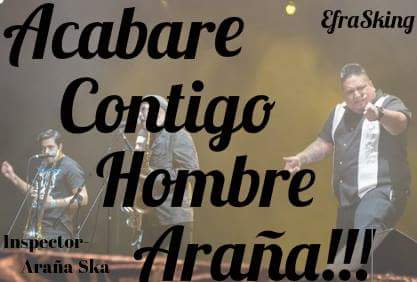 Band_Ska's tweet photo. #ArañaSka
@inspector_ska 

@EfraSking https://t.co/q6tWzRk27c