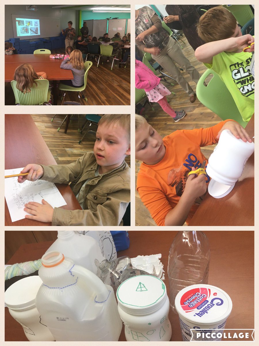 mrscbowen's tweet image. Up cycling containers in to bird feeders #gogvcs @NicWes75 @GenValleyNews