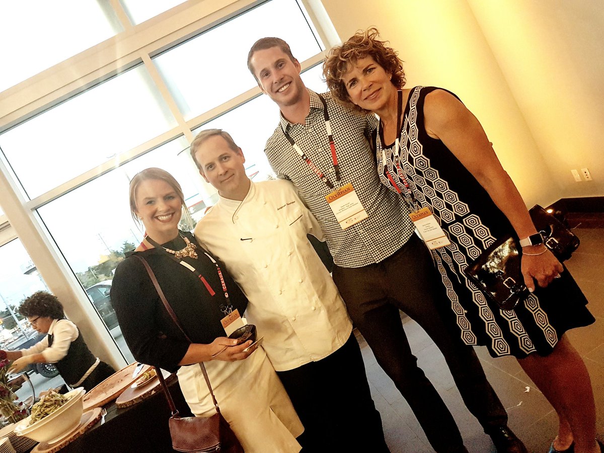 GKitchenParty's tweet photo. #GMP905 ft. Chef @j__goodyear with Olympic Champions @MarnieMcB, @ddrouin10 + @ericawiebe. https://t.co/Rep9QRvIXp