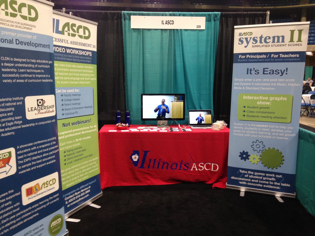 Come visit <a href="/ILASCD/">IL ASCD</a> in booth 209 #IASA16