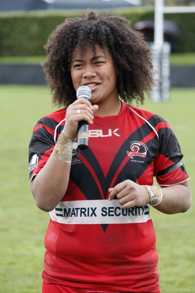 CMRL16's tweet photo. MVP of the womans nationals Teuila Fotu-Moala #cmrl #stingrays #kferns https://t.co/7PbdtITJ4K