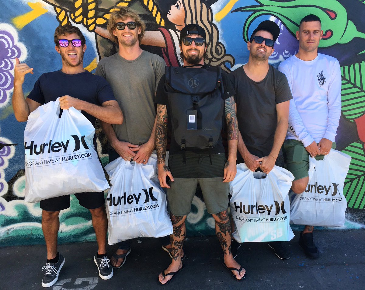 Parkway Drive Thanks Once Again To The Legends At Hurley For Stocking Us Up For Tour