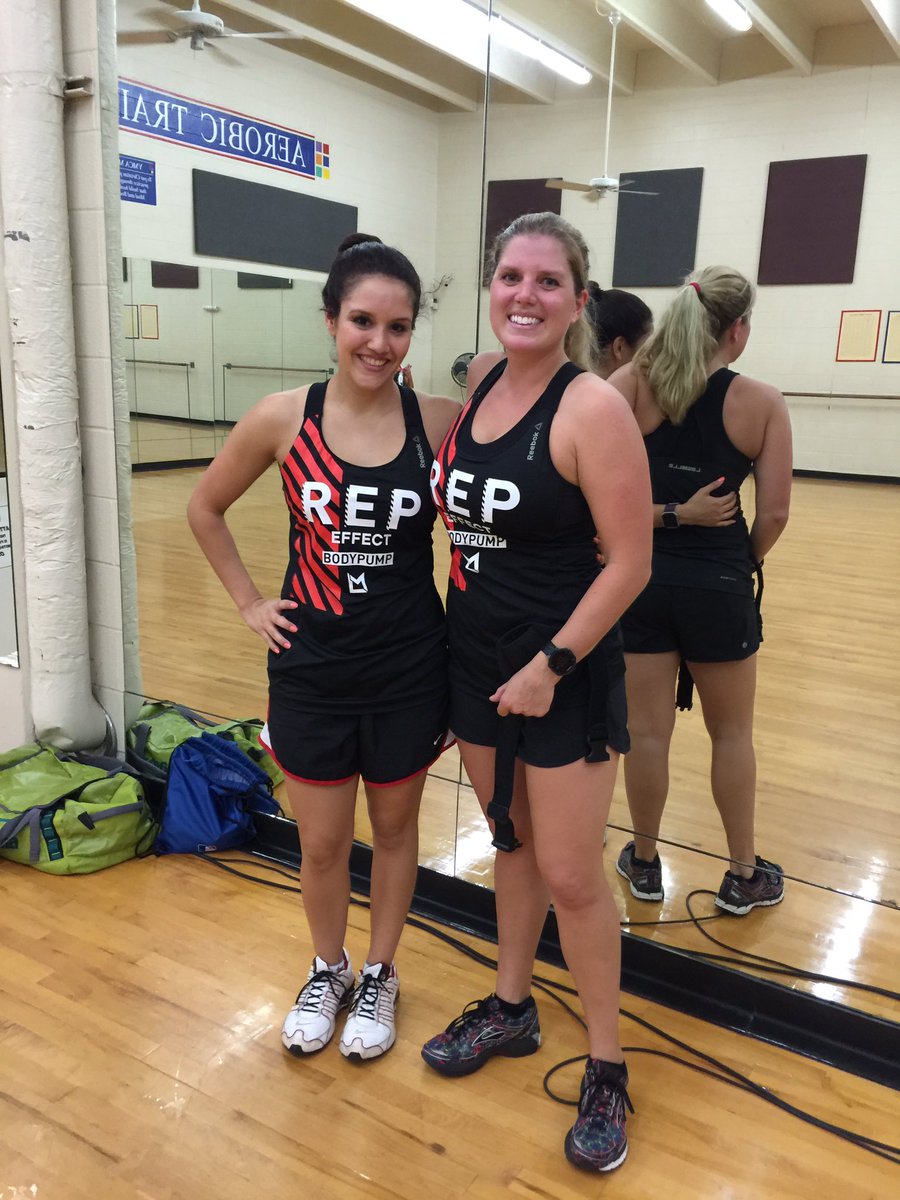 ValWilliams87's tweet photo. BodyPump 99! We did it! #bodypumpinstructors #pumptwins https://t.co/oB1W6uV0n4