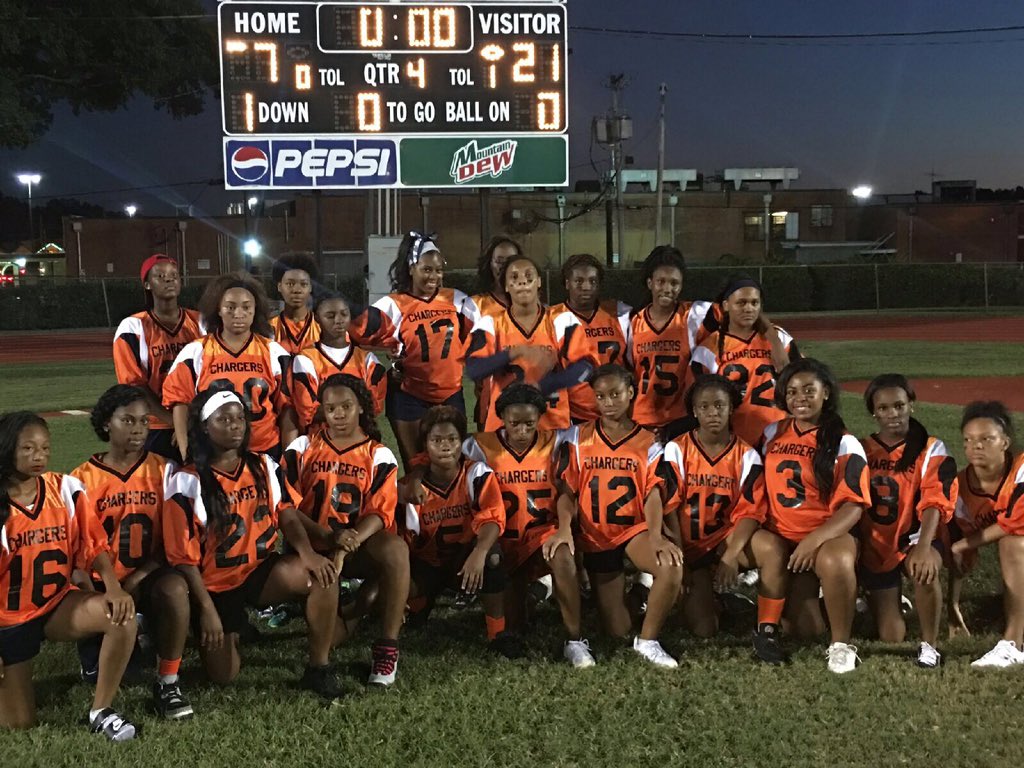 Cway_Principal's tweet photo. Callaway's Powder Puff Football team win versus rival #OMG #MOE #SeniorLeadership https://t.co/3S1qon7GoN