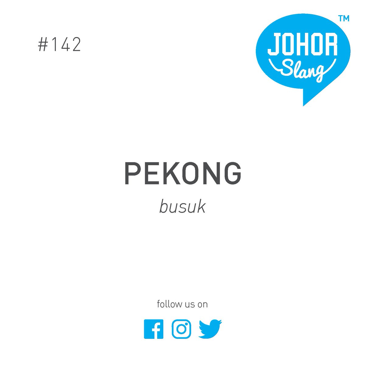 #Pekong betullah... 😂

#JohorSlang #Johor #JohorBahru #BangsaJohor