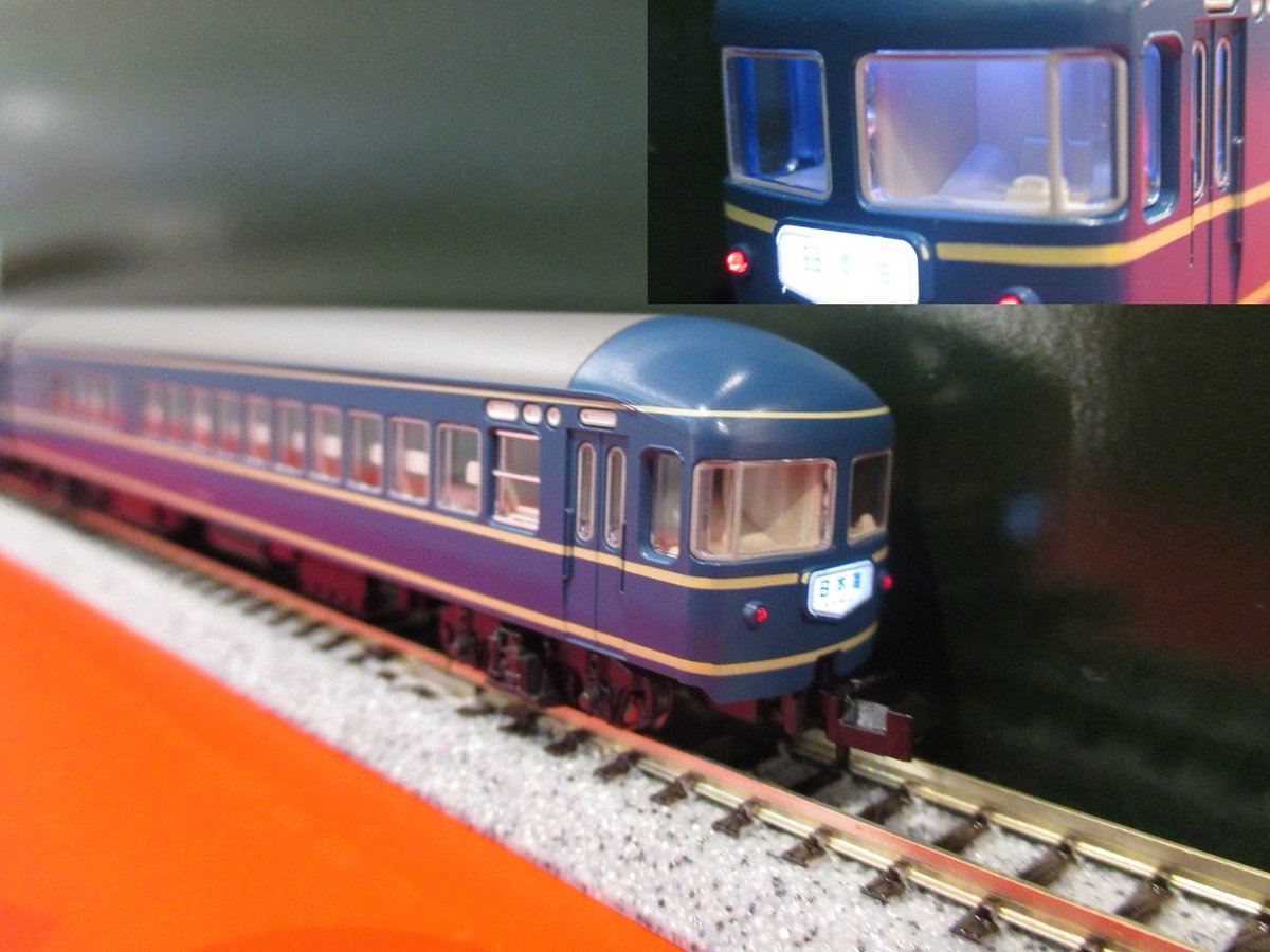 初の製品化ナハネフ20】20系寝台特急「日本海」7両基本セットは明日