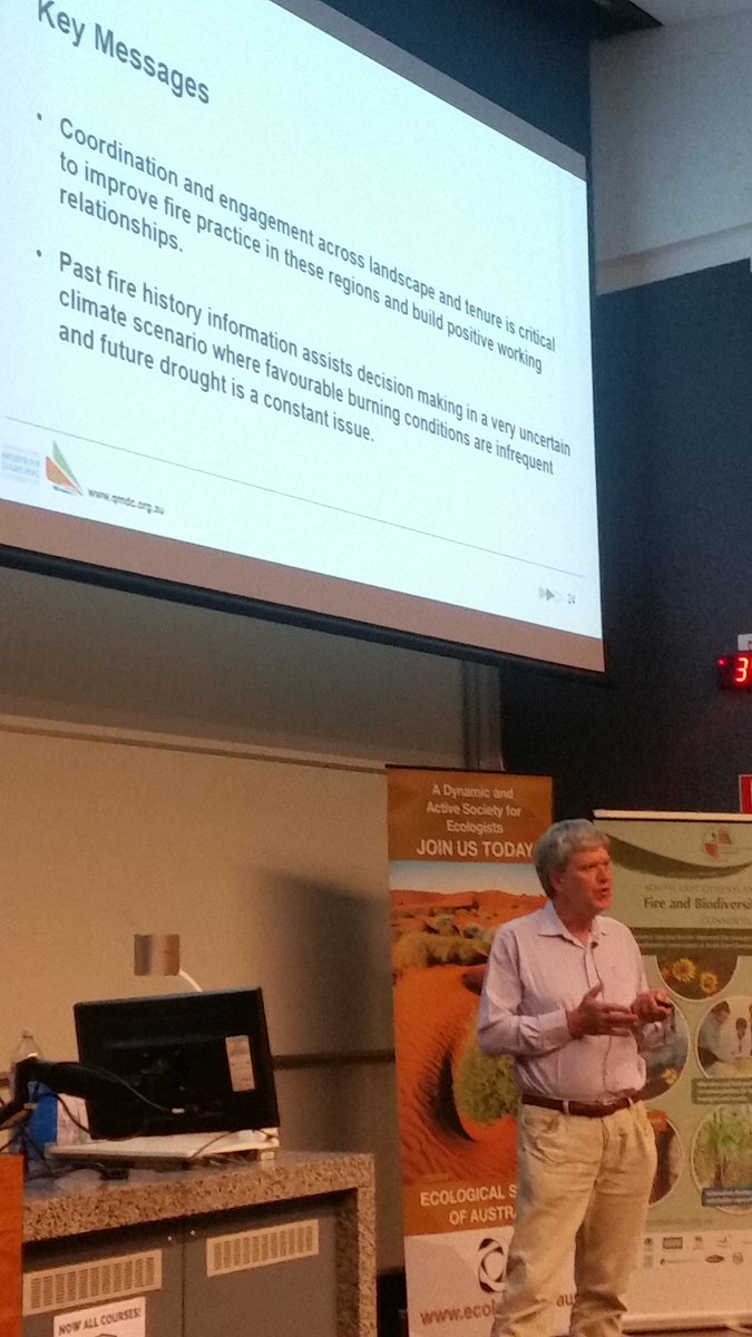 rhondatomsmorga's tweet photo. @QMDC Thompson - Fire scar mapping can help landholders make better decisions #bushfire16 https://t.co/9CSgxKKe1J