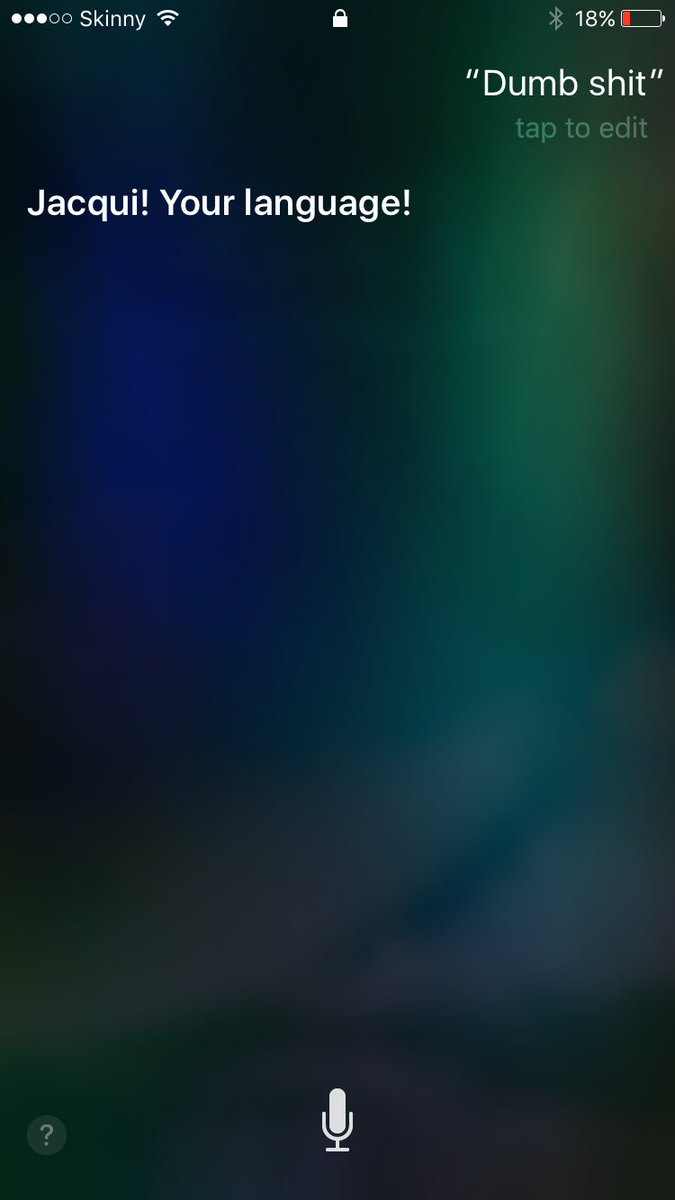 ginoiseau's tweet photo. I never talk to Siri and I wasn't talking to her just now. But, for some reason she woke up unprompted & told me off. #preciousflower https://t.co/esJyRMRnsA