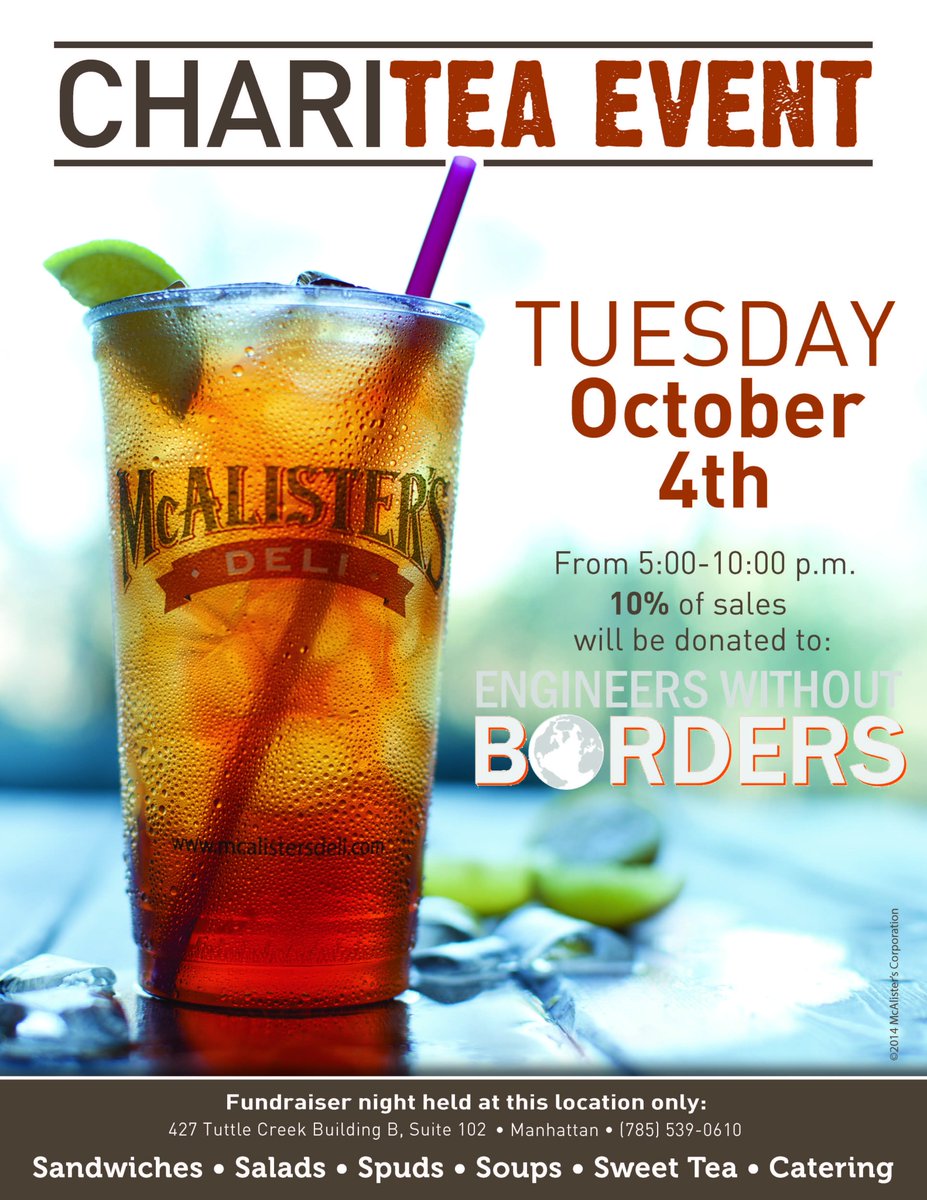 EWBKSU's tweet photo. Eat good food and support EWB at the same time. See you Tuesday! https://t.co/whgwLbn0Kn