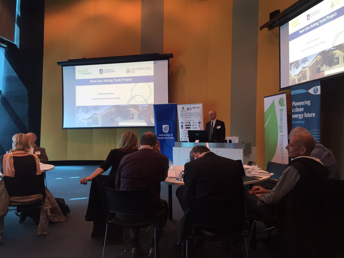 franck_ursula's tweet photo. UniSA Node for Low Carbon Living next gen rating tools project launched! https://t.co/AouoTuasE8