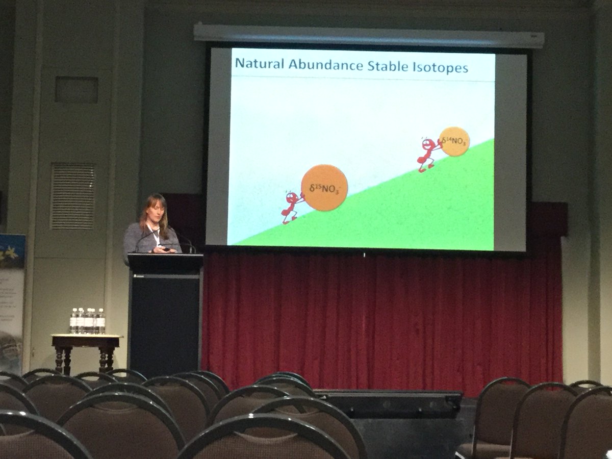 CLeigh_rivers's tweet photo. Everything is related to energy, even isotope enrichment! Keryn Roberts #asl2016 https://t.co/turhZ1HGnG