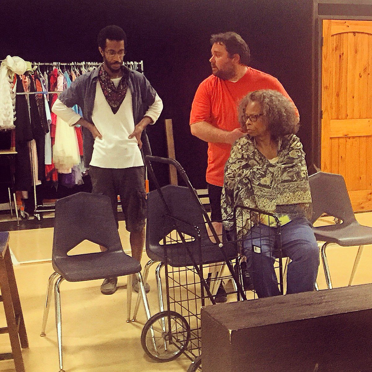theNOLAproject's tweet photo. James Bartelle, Carol Sutton &amp; @thebeauseph. 3 of the best! 🙌 #4000MilesNOLA #SceneWerk https://t.co/oysfg6m4Zp