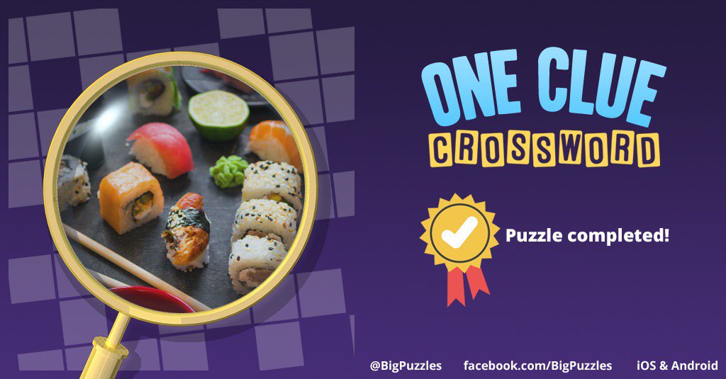 GoedrichLaura's tweet image. I completed a puzzle in One Clue Crossword. Play now for free!
onecluecrossword.com #OneClueCrossword