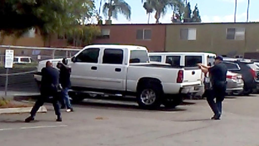 Police shooting victim in San Diego area was pointing e-cigarette, officials say