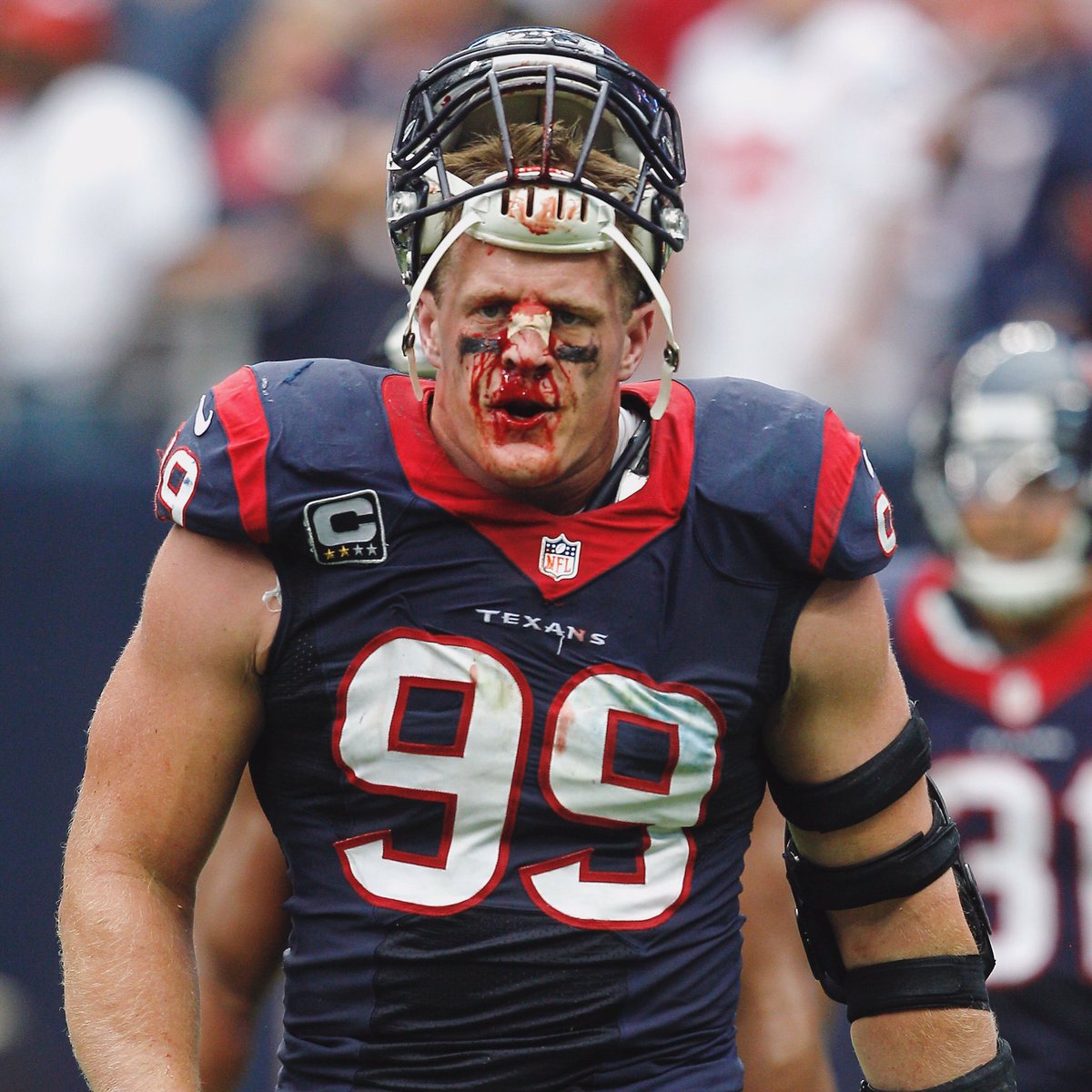 AB84's tweet photo. have to give @JJWatt a shout out ! Nothing can bring you down bro - this is a warrior

Heal up ! Chest up ! Eyes up ! Prayed up !  #callGod https://t.co/HLtEN48vxP