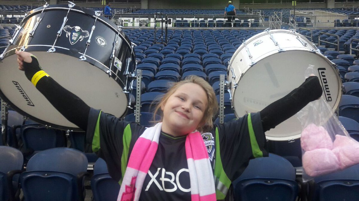 Jcain83's tweet photo. @Stefan24Frei my daughter and husband are in ECS, her first match. It'd make her world if you'd give her a wave!! https://t.co/yLeVJQzFk3