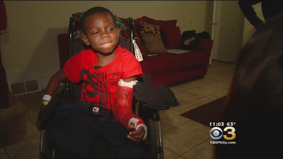 6-Year-Old, Caught In Hail Of Gunfire, Has Miraculous Homecoming. @NatashaCBS3 Reports
