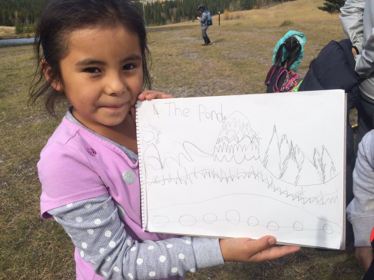 shannonperron1's tweet photo. Pond Study 1 complete! Fun day in grade 2:) @Exshawschool #engagement #amazingartists #findingbugs https://t.co/coaOxYwALY