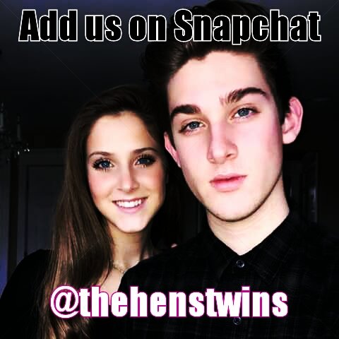 marjswift1413's tweet photo. @thehud_hens @Taylor_Hensley0 

Add the HENSLEY TWINS on SNAPCHAT now!!!! 

SC➡  @ thehenstwins

Retweet to get the word out😊 https://t.co/ZQtaQiWWlh