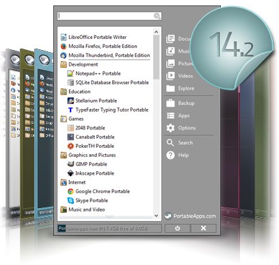 Portable apps browser Portable apps browser
