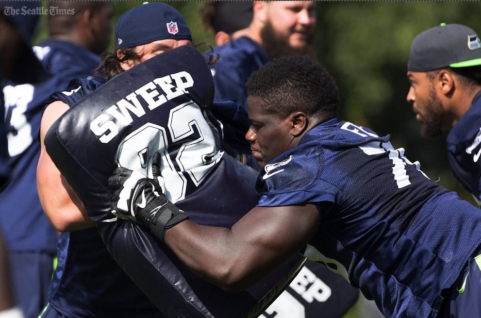 Seahawks’ rookie Germain Ifedi excited for chance to make NFL debut against Jets Sunday.