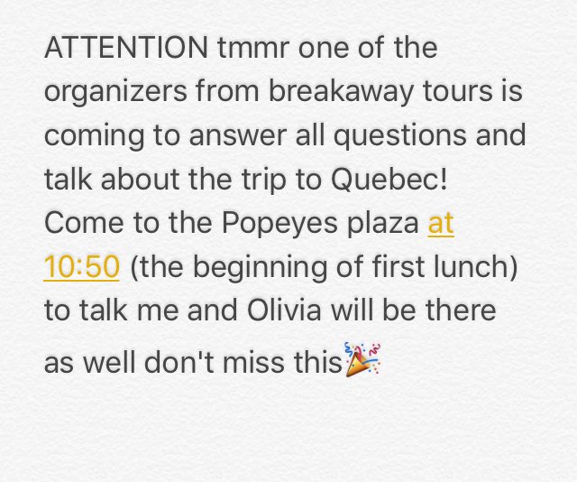 Make sure you come it'll help any of you with questions or concerns!!