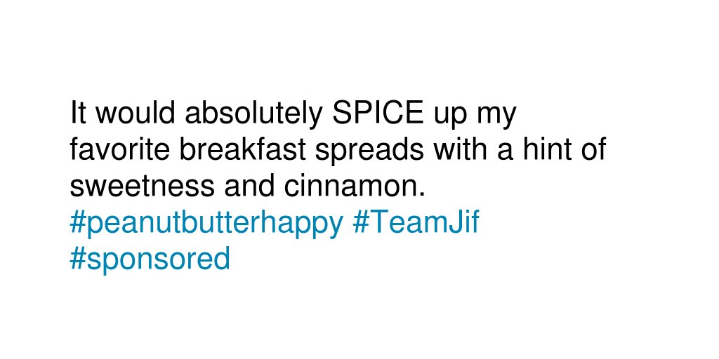How would Jif® Peanut Butter and Naturally Flavored Cinnamon Spread wake u... #peanutbutterhappy #TeamJif #sponsored