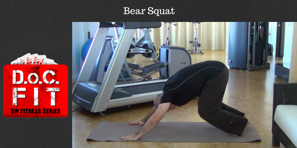 SamouraiFitness's tweet photo. #Bodyweight #Strength #Exercise Demo: Bear Squat https://t.co/kWvIj3ILfq #docfit https://t.co/yLV9jhJ4Ar