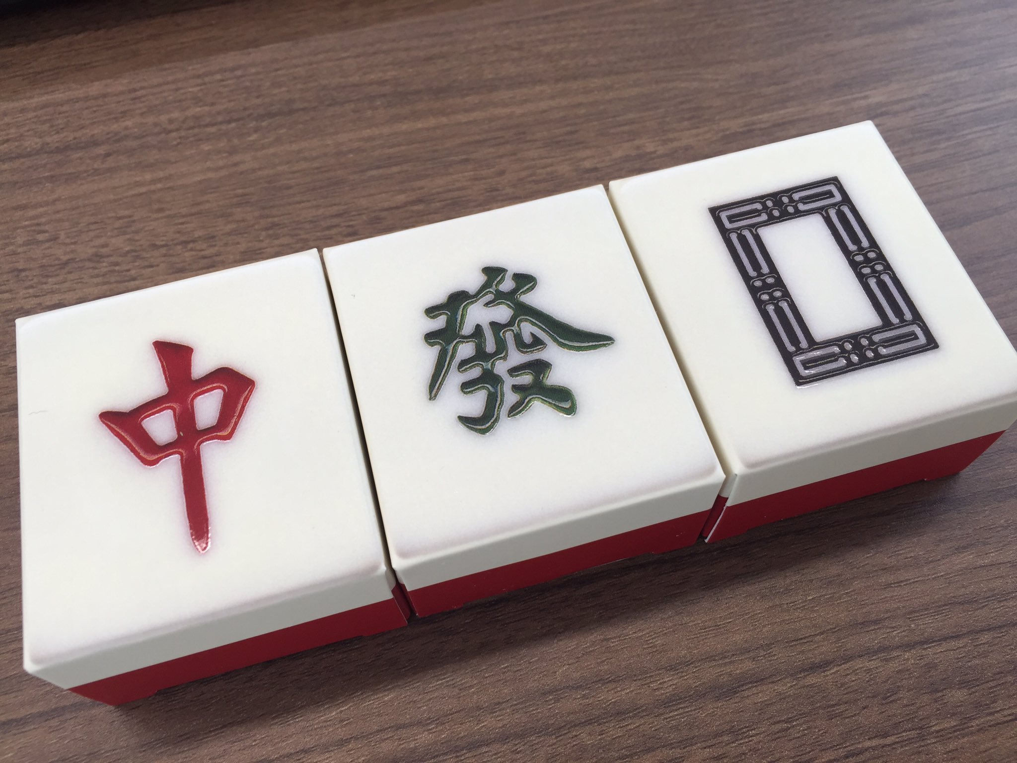 麻雀牌　台湾製 台湾电动麻将牌36号方角加厚加重小鸟幺鸡高级麻雀牌