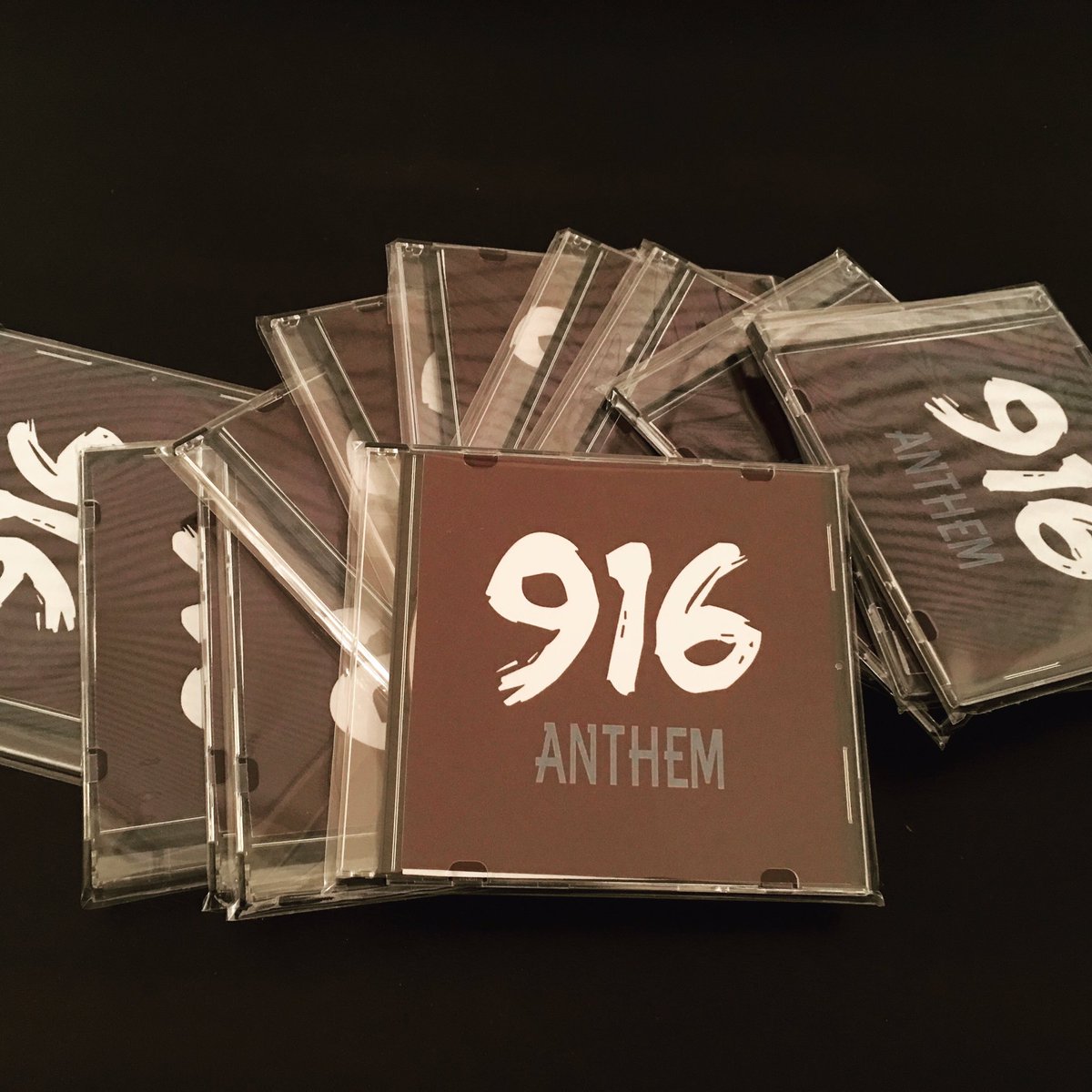 916Anthem CD's just got pressed for upcoming events. Keep an eye out from Sacramento Pride Supporters.