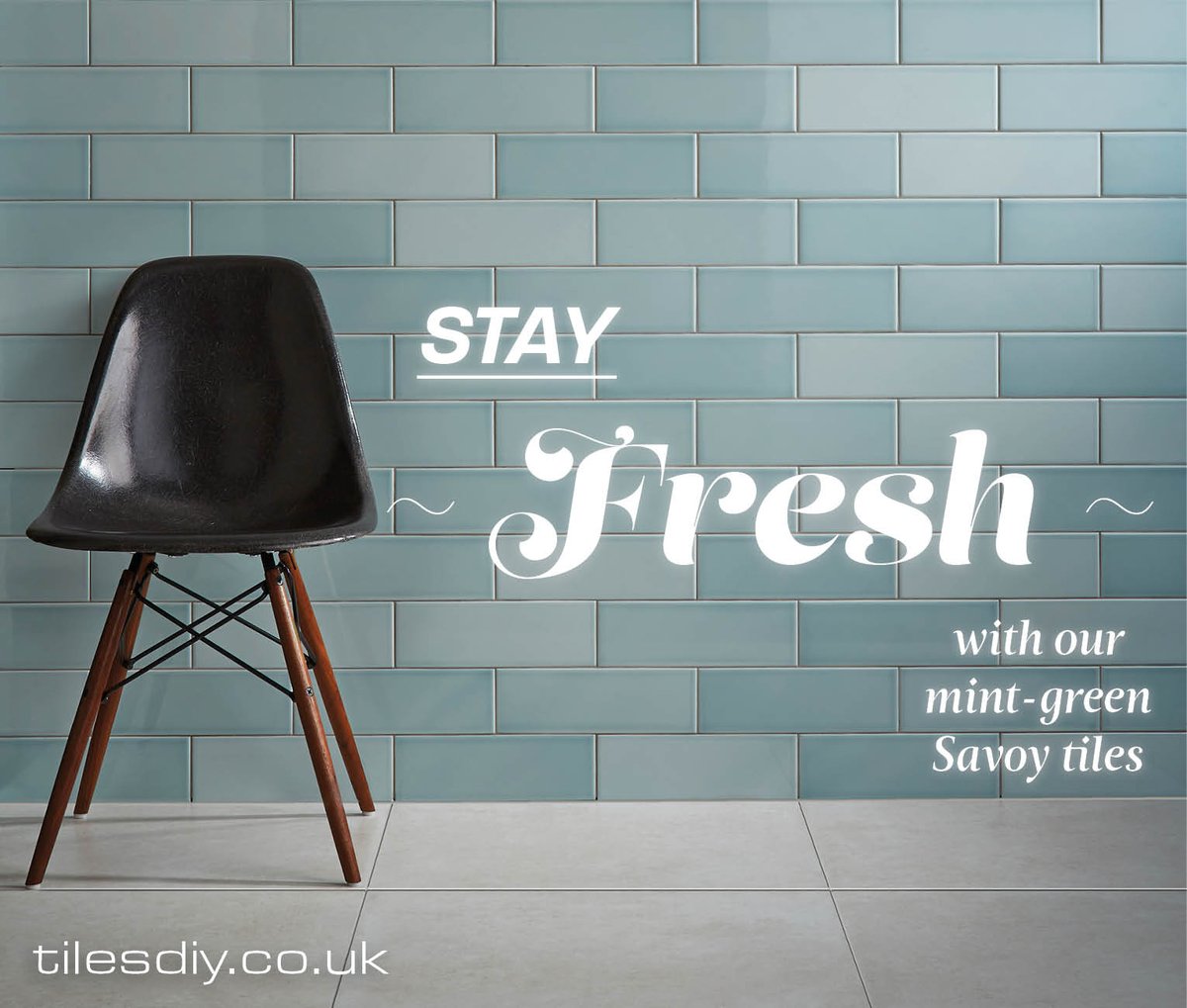 Check out our #Savoy Green #tiles. Get the look of #exclusive #handmade glazed tiles for just £42.99m²! 
#DIY #renovation #architecture