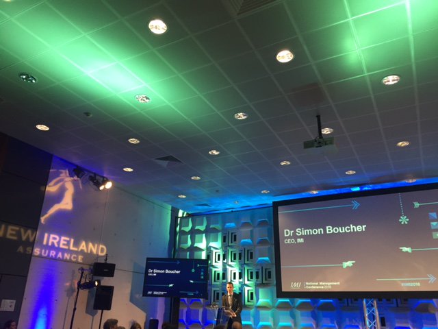 ThePanelDublin's tweet photo. Great morning at the @IMI_Ireland #imi16 #NMC16 today, great speakers and many more to come. https://t.co/iUq858cMVX