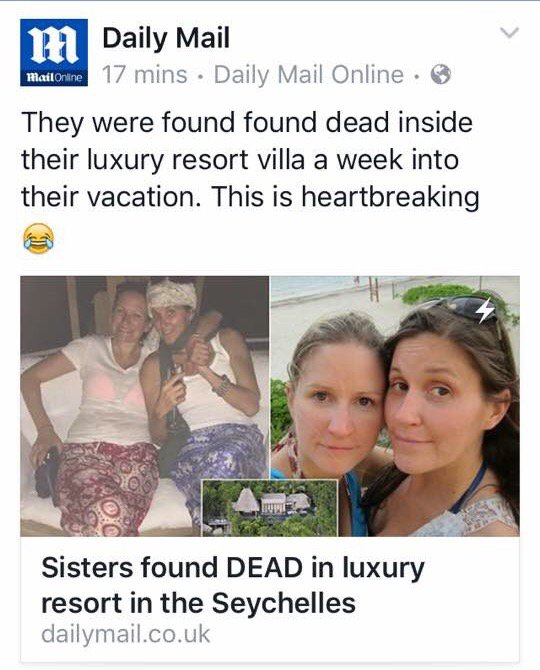 DMReporter's tweet image. SAD FACE: Congratulations to the Daily Mail for winning today’s Most Inappropriate Use of an Emoticon award.