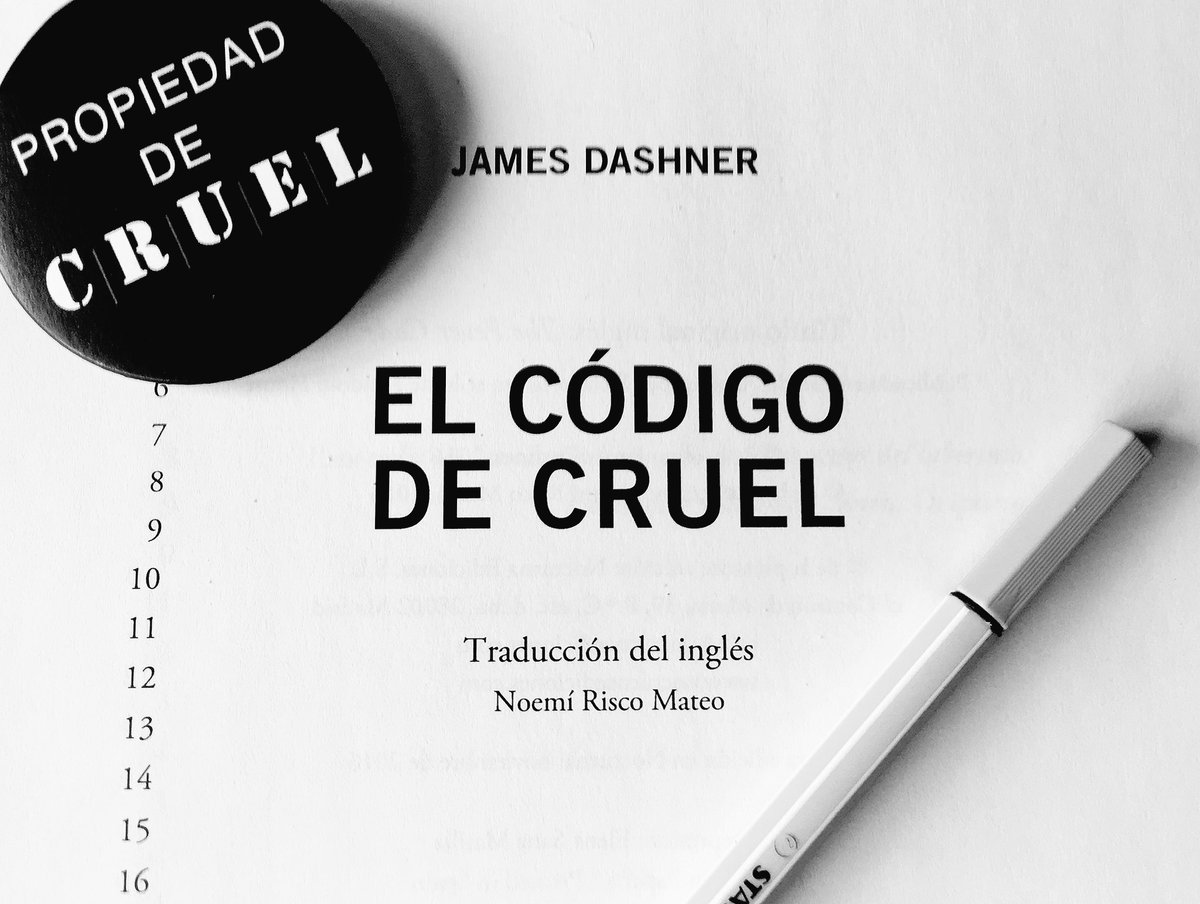 ECDL_Oficial's tweet photo. Recordad: CRUEL es buena. #ElCorredorDelLaberinto #ElCódigoDeCRUEL https://t.co/tshj1fedjR