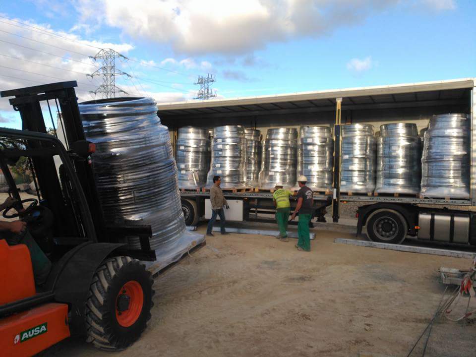 Sondas geotérmicas en la que será la #geotermia mas potente de la provincia de #Burgos empezamos a perforar!! #arquitectura #ingeniería