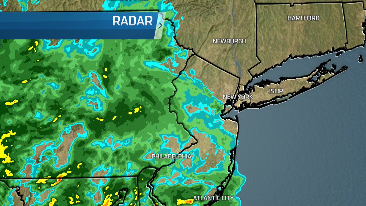 Radar 6:30 AM: Most of the rain staying away from the city, but a few showers are possible.