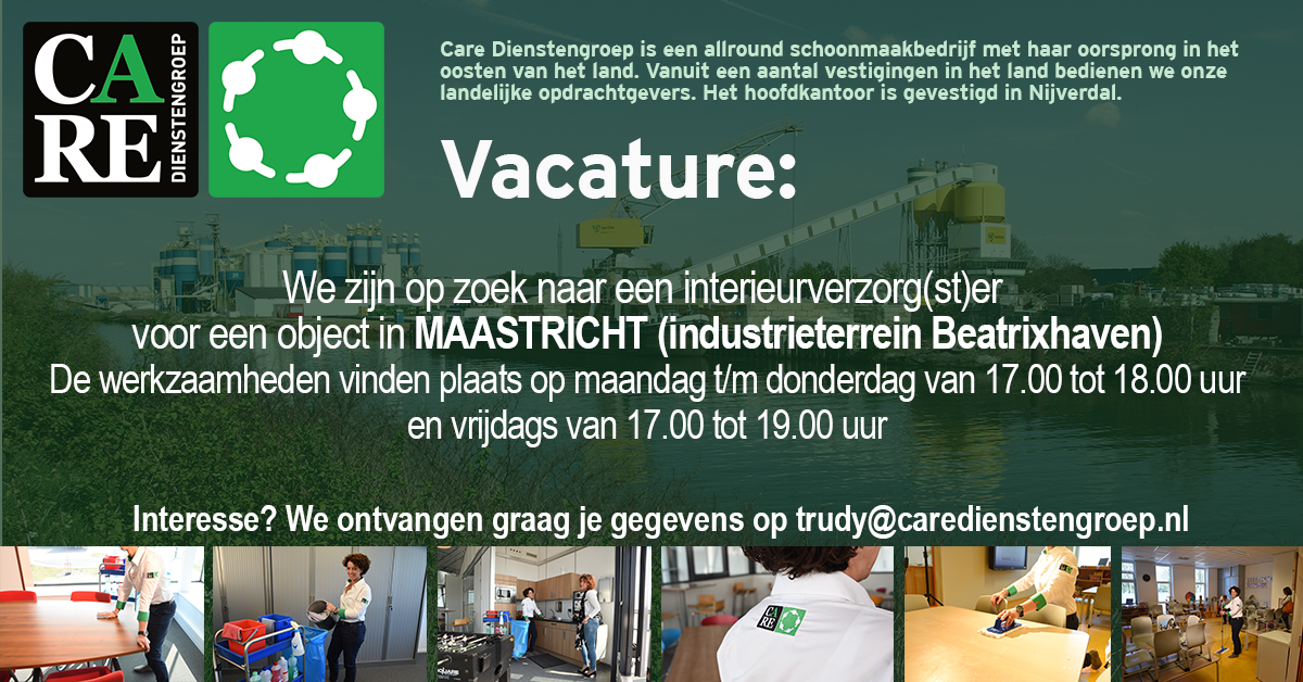 carediensten's tweet photo. We zoeken een leuke collega in #Maastricht https://t.co/IH4Zhac6ZP