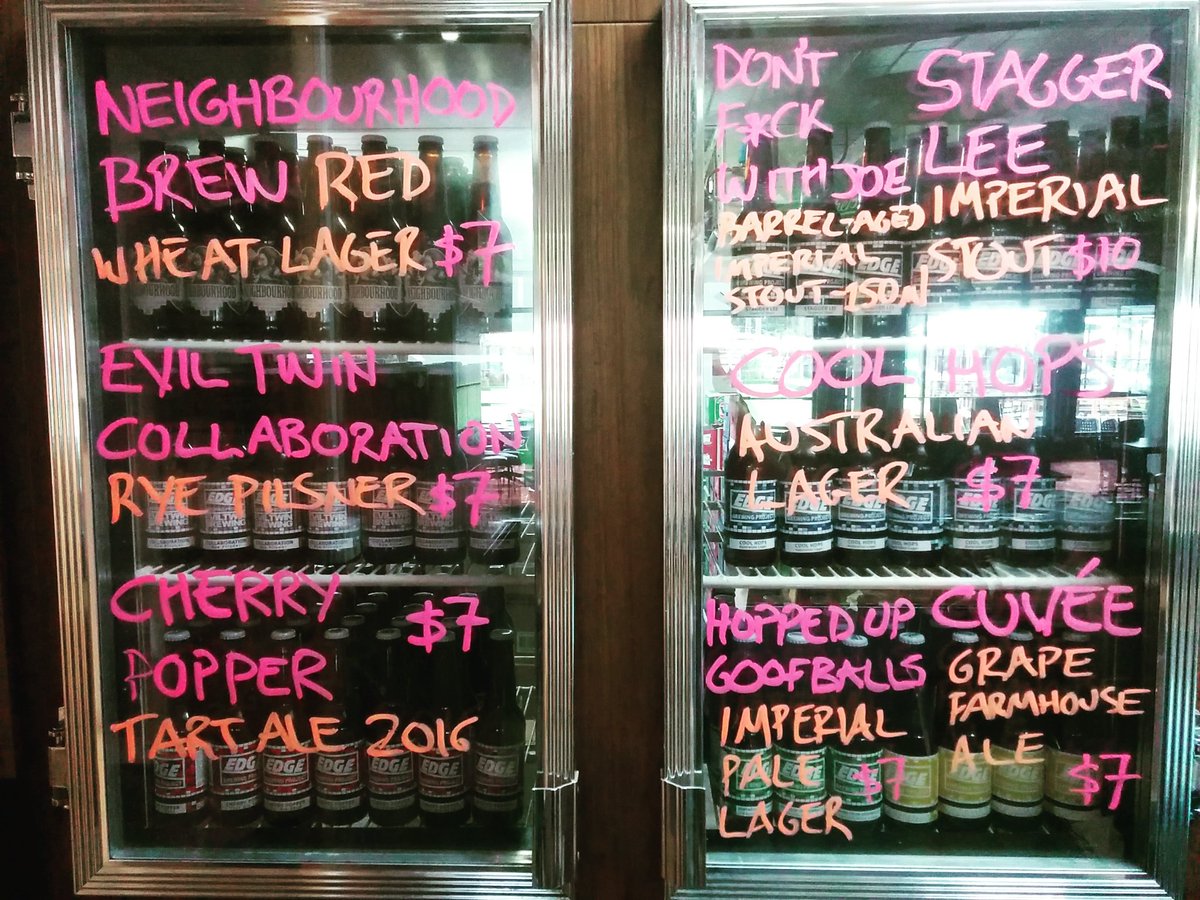 Ready for a big night of Edge Brewing beers and food from <a href="/CaptnCannonball/">Captain Cannonball</a>. Come on down. Holiday tomorrow!