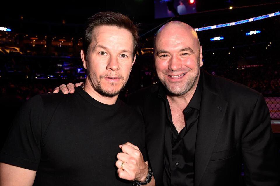 ufc's tweet photo. Congrats on the new movie @DWHMovie,@mark_wahlberg! @JoeJitsu loved it &amp; ranked his top 5! https://t.co/SgP4JAIbsX https://t.co/6sTuGYtAnw