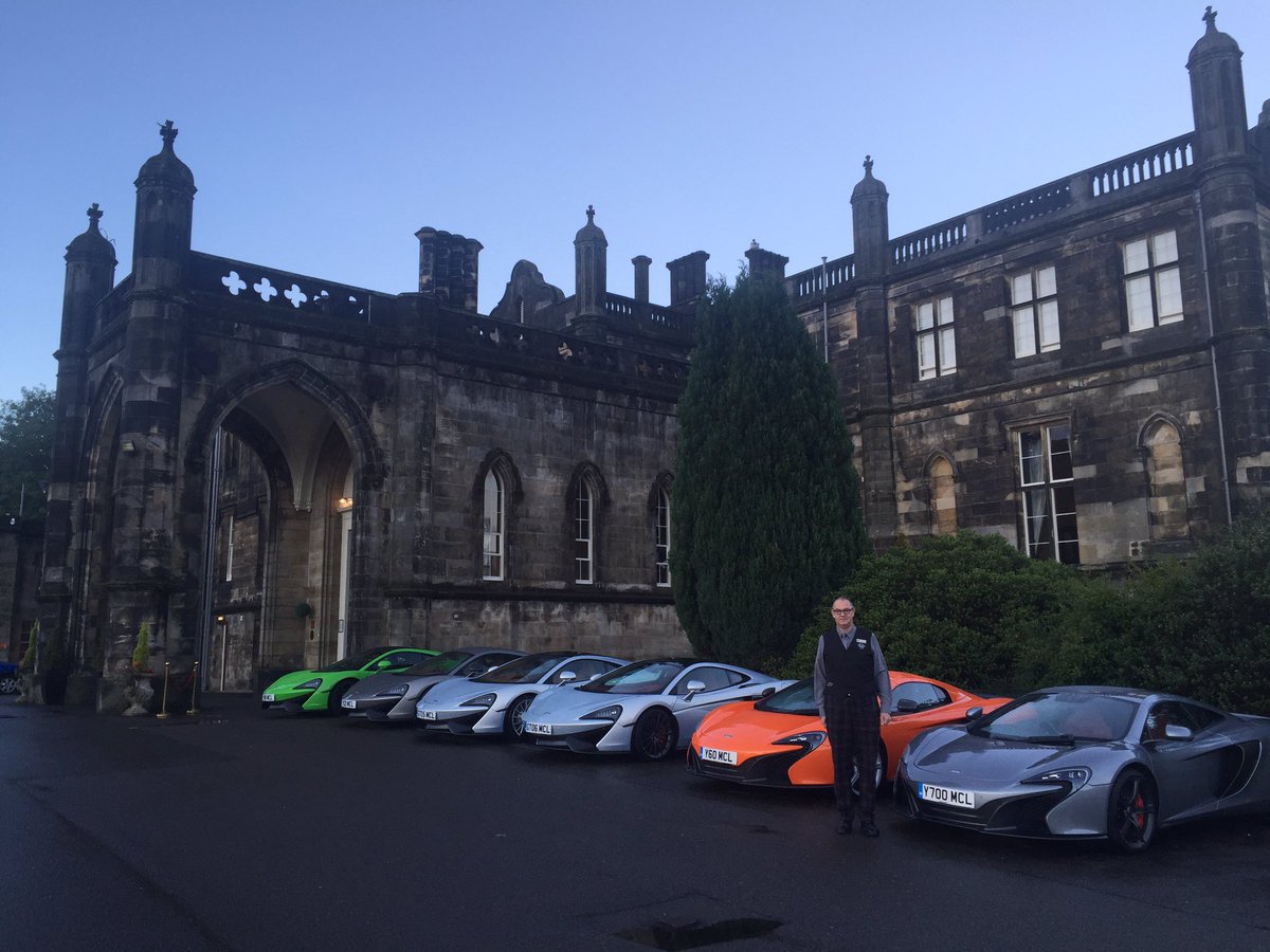 Chilly morning in #Scotland ahead of #McLaren - The Tour 2016 Day 2!