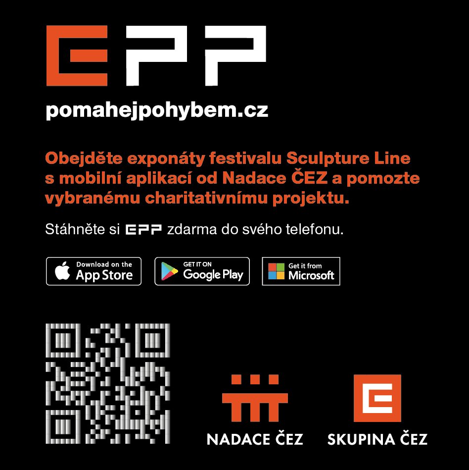 SculptureLine's tweet photo. #SculptureLine s Mobilní aplikací #EPP #PomahejPohybem od Skupiny ČEZ podporuje záslužné projekty #NadaceCEZ https://t.co/f6LLZS4ecN